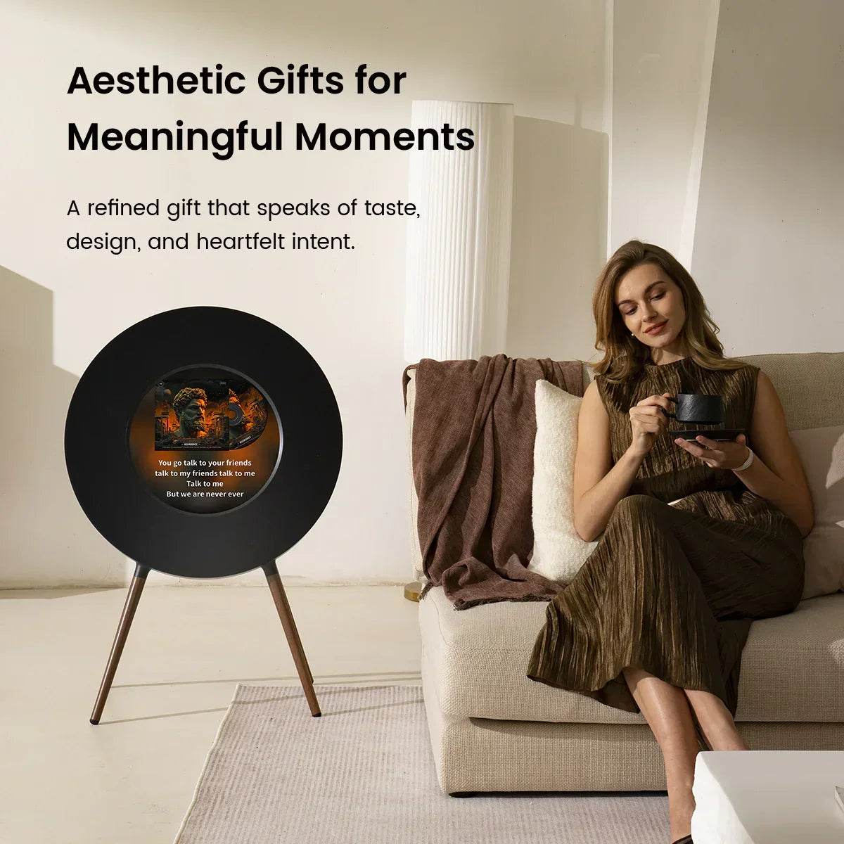 Vinyl Record Lyrics Player - Zoanne