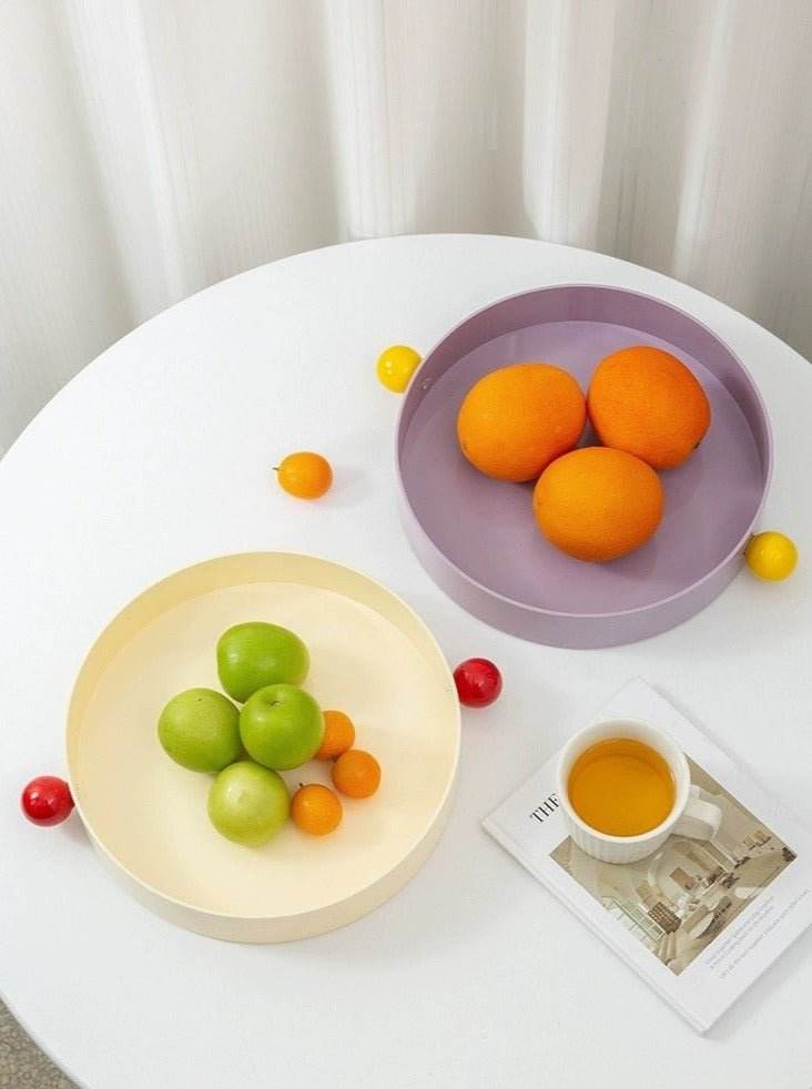 Jelly Bean Fruit Tray, Whimsical Dopamine Decorative Tray - Zoanne