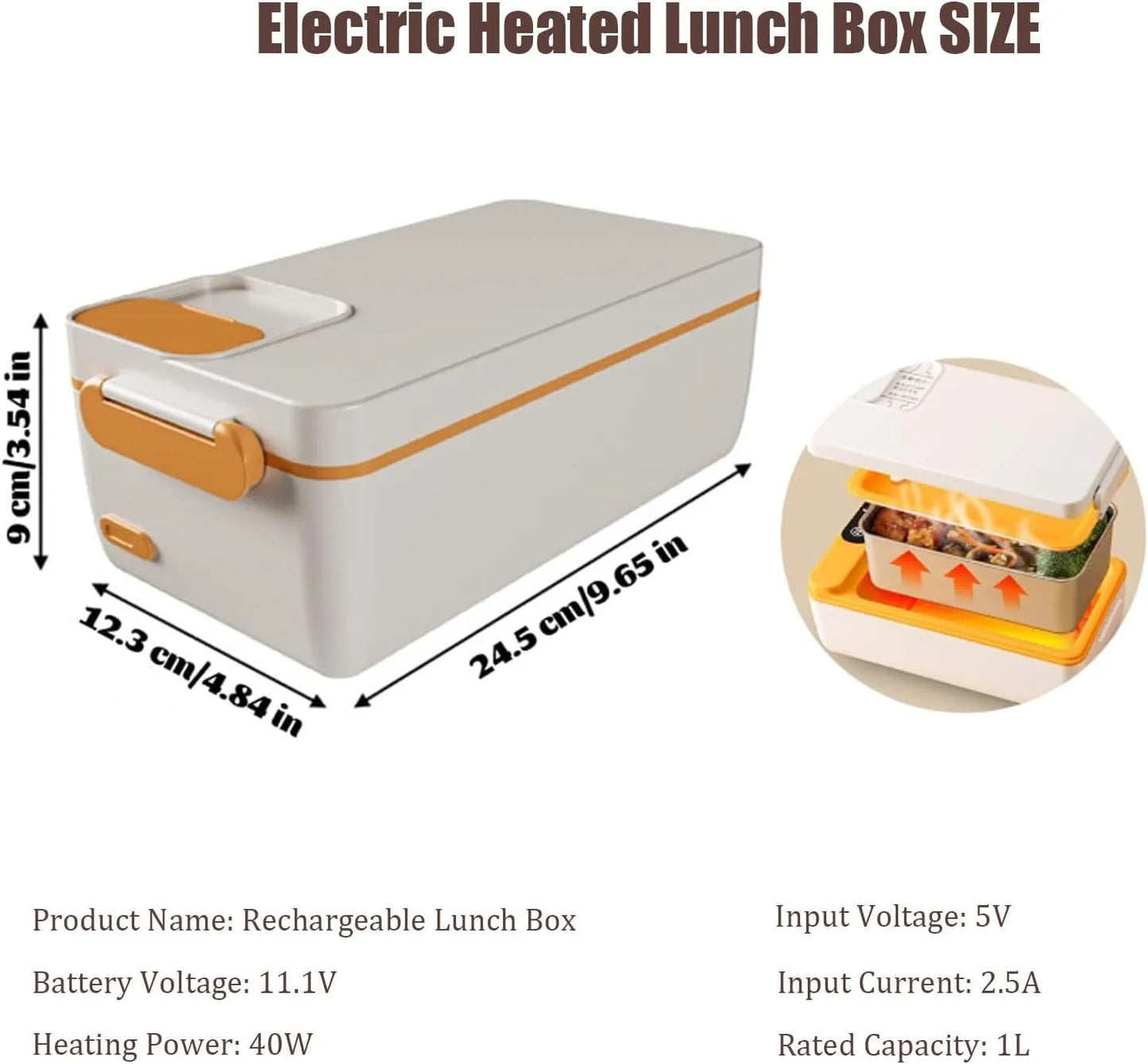Portable Lunch Box Insulator
