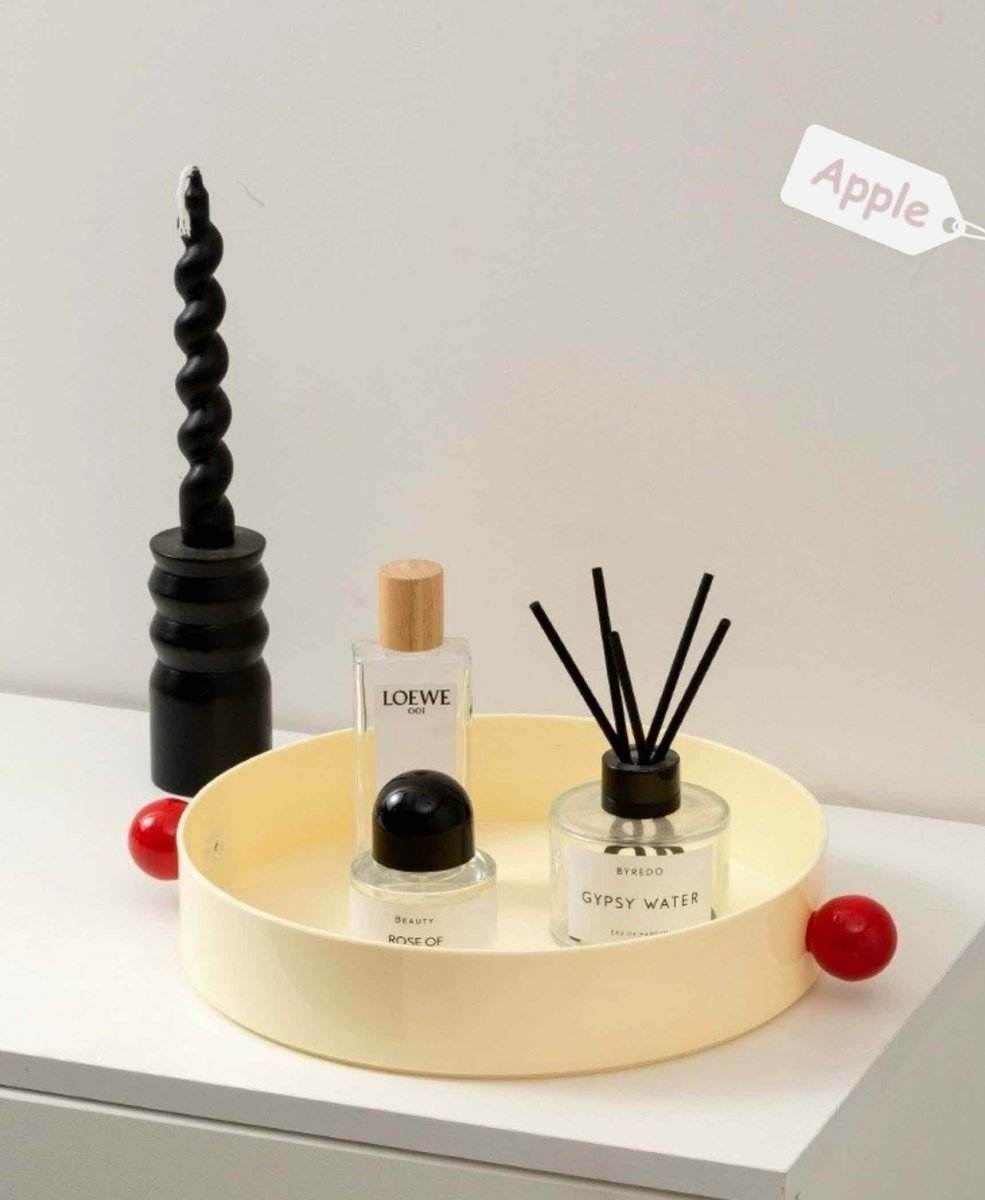 Jelly Bean Fruit Tray, Whimsical Dopamine Decorative Tray - Zoanne