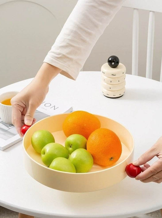 Jelly Bean Fruit Tray, Whimsical Dopamine Decorative Tray - Zoanne