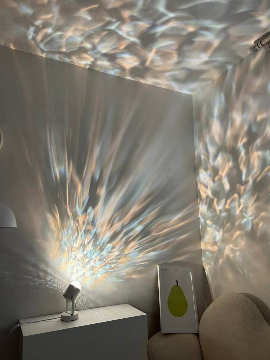 Ripple Projector Decorative Table Lamp - Creative Modern Ambient Night Light - Zoanne